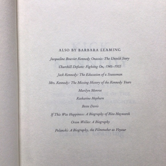 Kick Kennedy by Barbara Leaming Hardcover Book - Picture 4 of 9